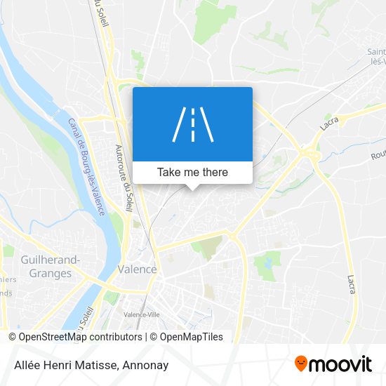 Allée Henri Matisse map