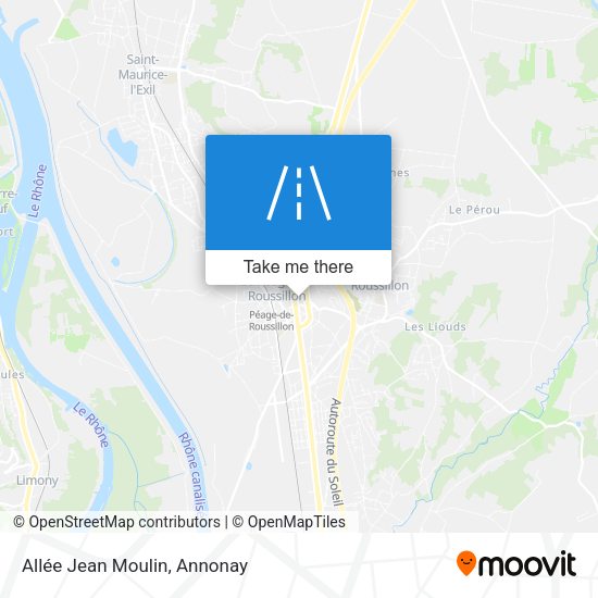 Allée Jean Moulin map