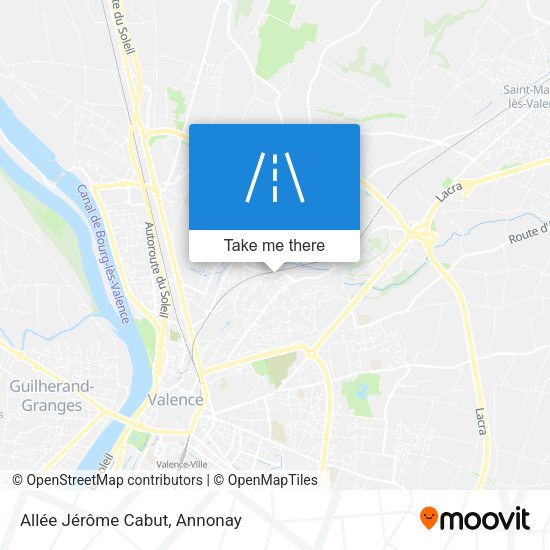 Allée Jérôme Cabut map