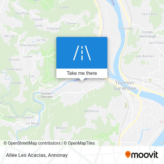 Allée Les Acacias map