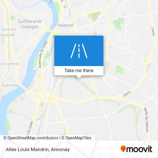 Allée Louis Mandrin map