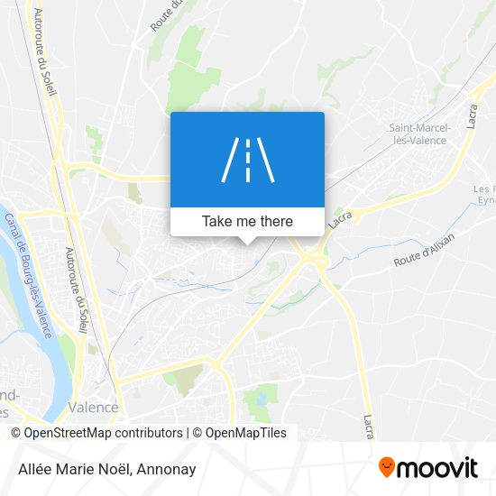 Allée Marie Noël map