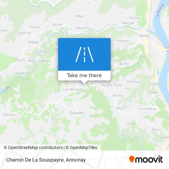 Chemin De La Souspeyre map