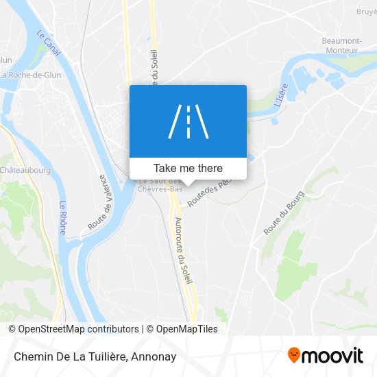 Chemin De La Tuilière map