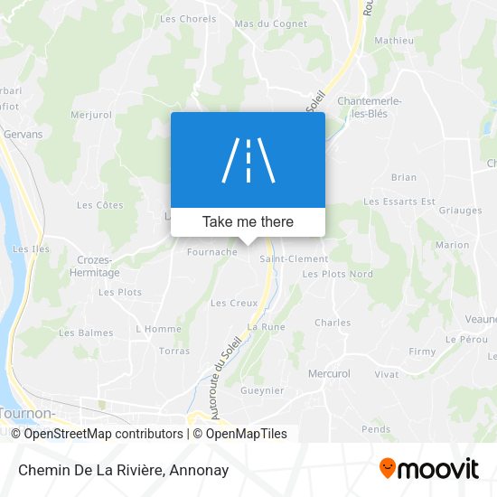 Chemin De La Rivière map