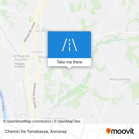 Chemin De Terrebasse map