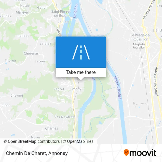 Chemin De Charet map