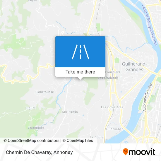 Chemin De Chavaray map