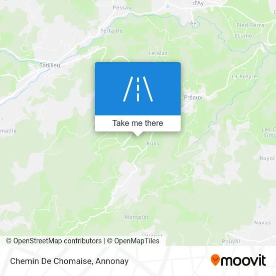 Chemin De Chomaise map
