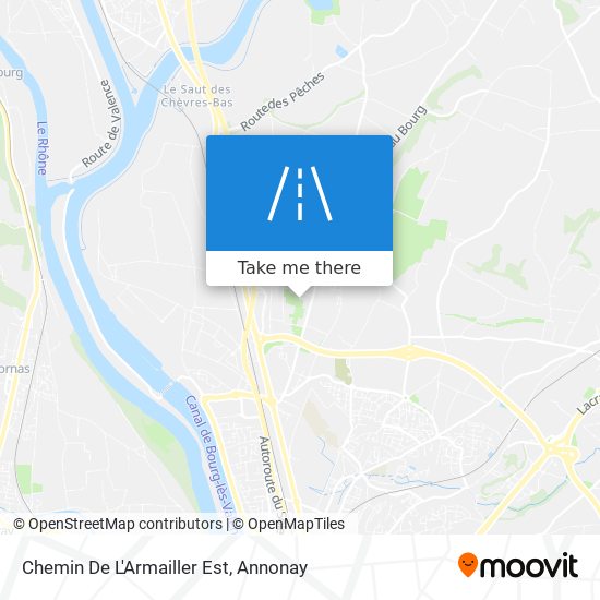 Chemin De L'Armailler Est map