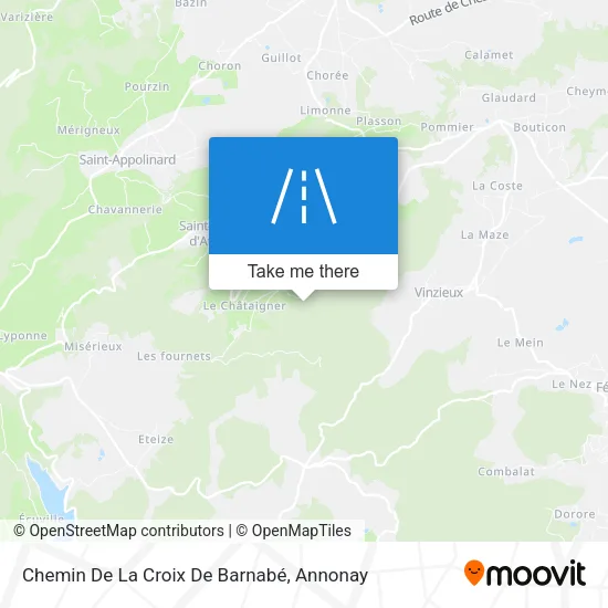Chemin De La Croix De Barnabé map