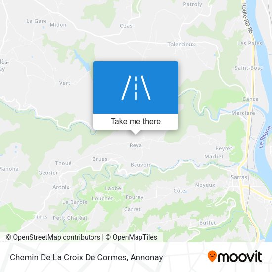 Chemin De La Croix De Cormes map