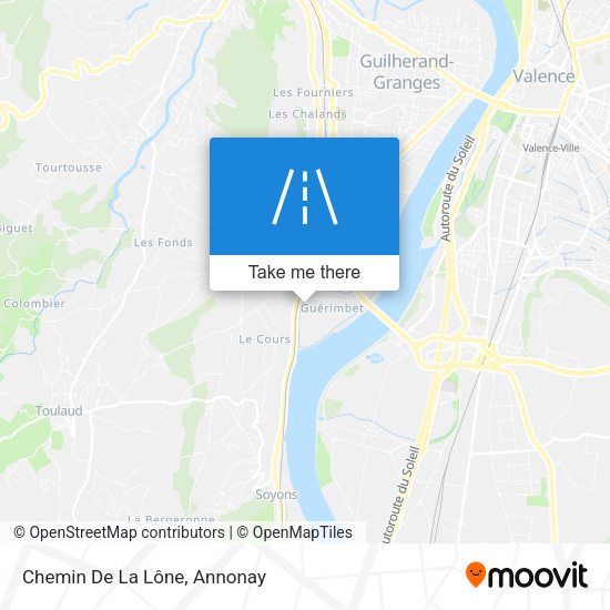 Chemin De La Lône map