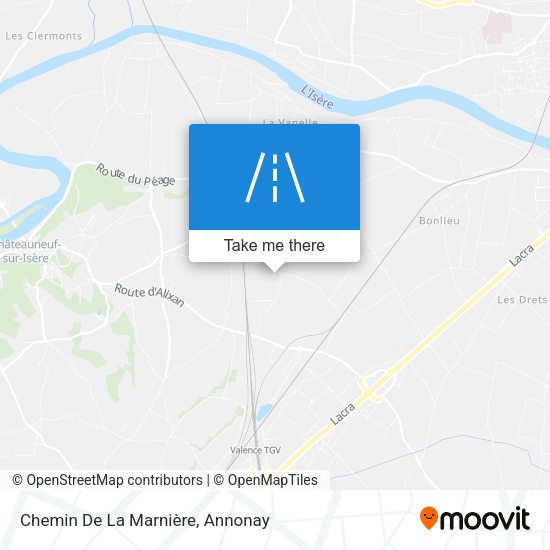 Chemin De La Marnière map