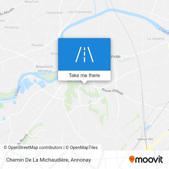 Chemin De La Michaudière map