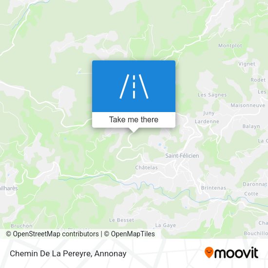 Chemin De La Pereyre map