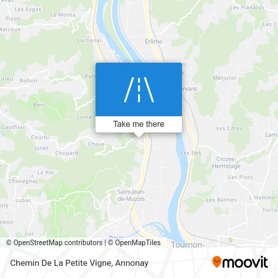 Chemin De La Petite Vigne map