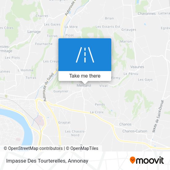 Impasse Des Tourterelles map