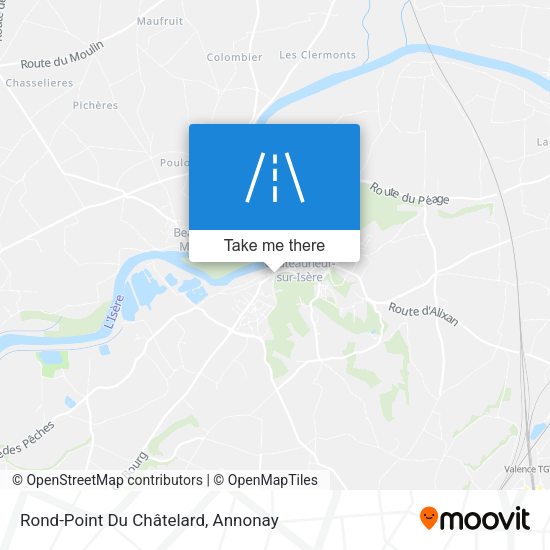 Rond-Point Du Châtelard map