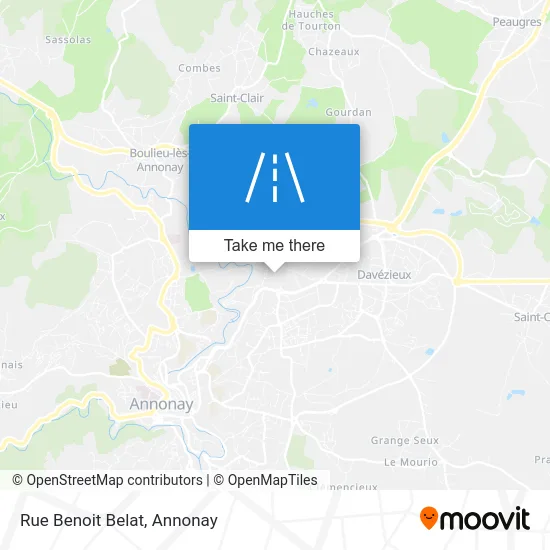 Rue Benoit Belat map