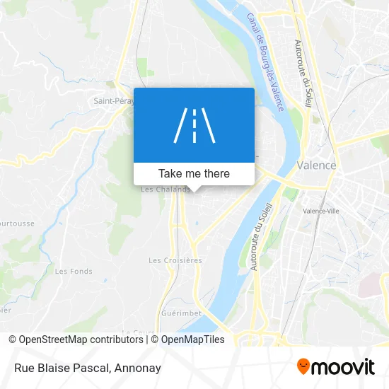 Rue Blaise Pascal map