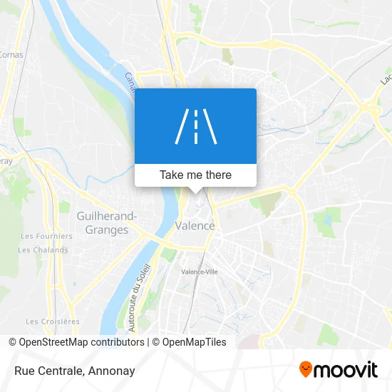 Rue Centrale map