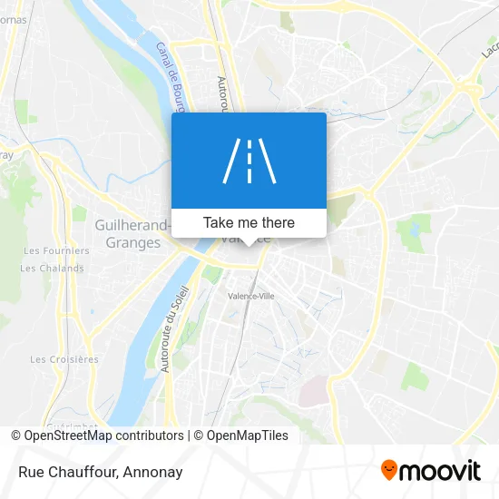 Rue Chauffour map