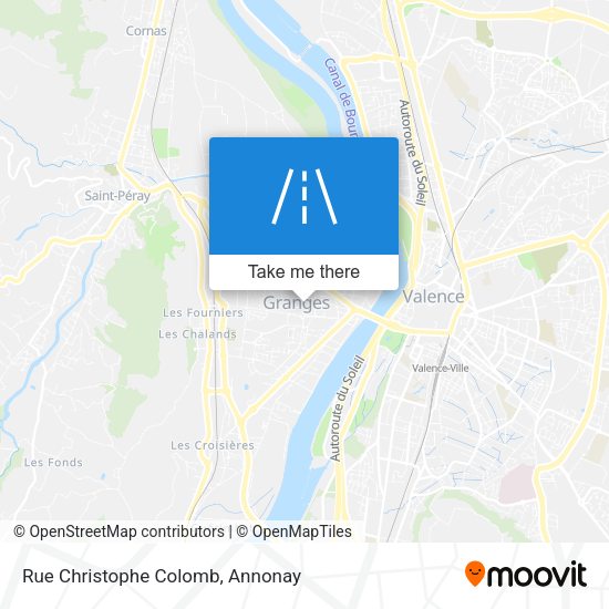 Rue Christophe Colomb map