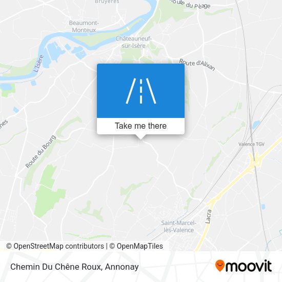 Chemin Du Chêne Roux map