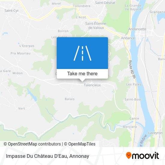 Impasse Du Château D'Eau map