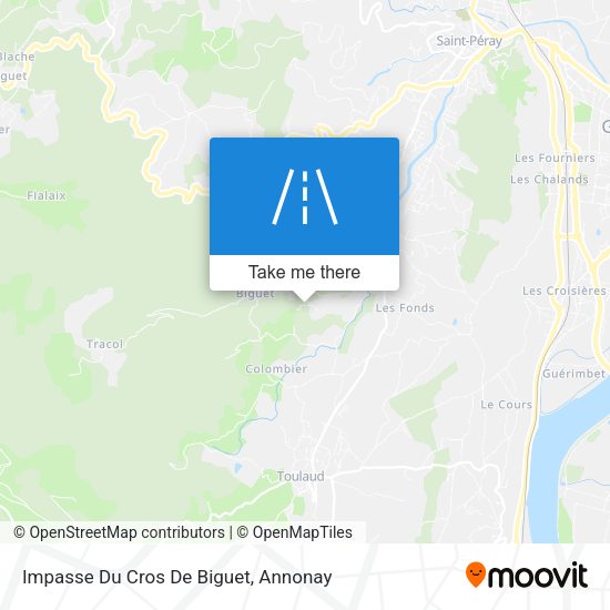 Impasse Du Cros De Biguet map