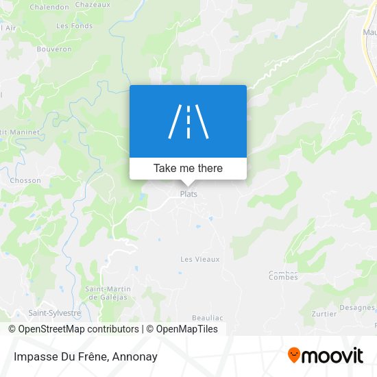 Impasse Du Frêne map
