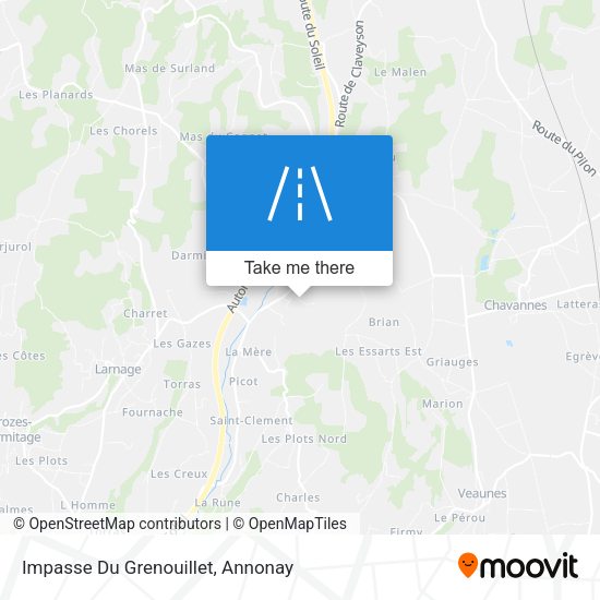 Impasse Du Grenouillet map