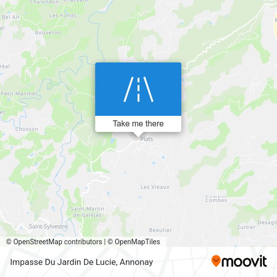 Impasse Du Jardin De Lucie map