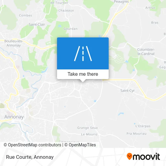 Rue Courte map