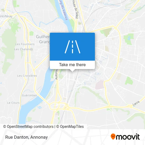 Rue Danton map