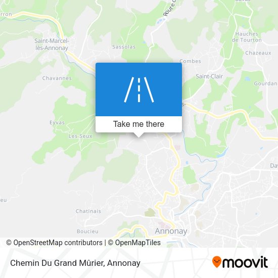 Chemin Du Grand Mûrier map