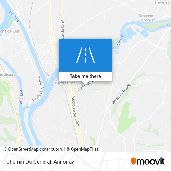 Chemin Du Général map