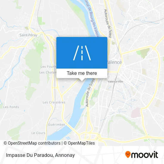 Impasse Du Paradou map