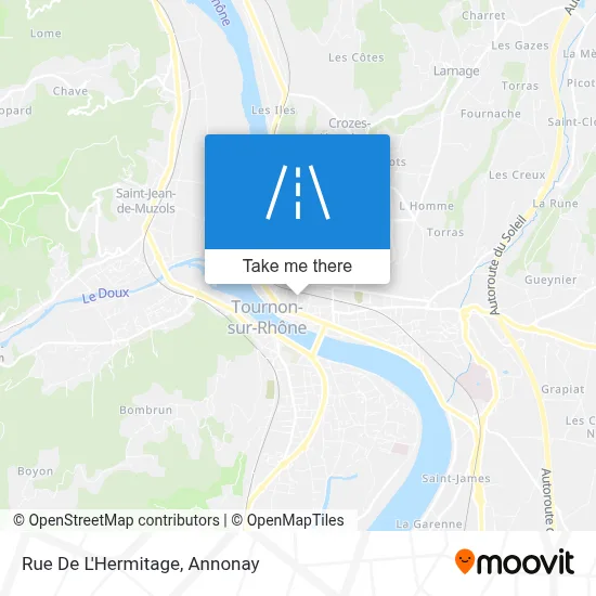 Rue De L'Hermitage map