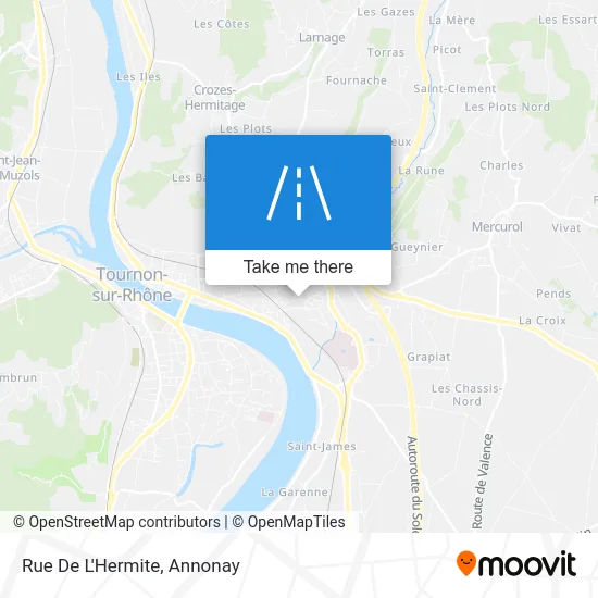 Rue De L'Hermite map