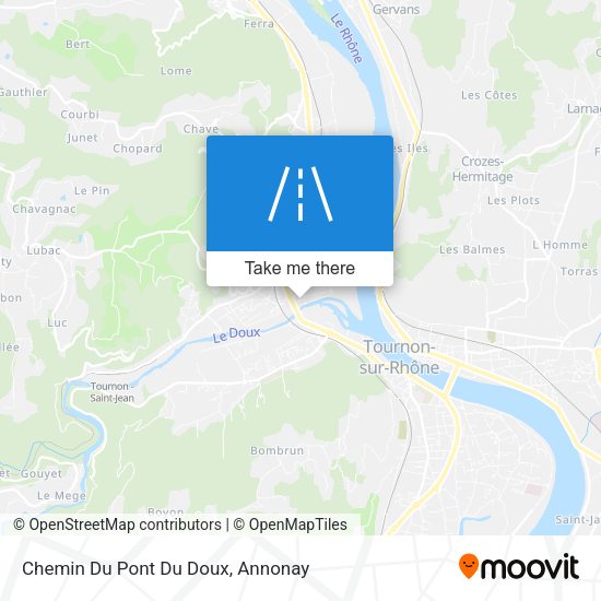 Chemin Du Pont Du Doux map