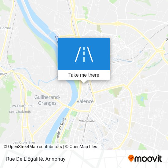 Rue De L'Égalité map
