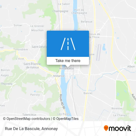 Rue De La Bascule map