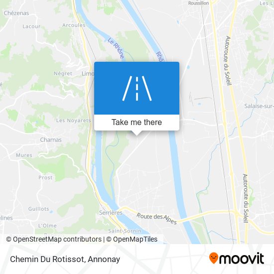 Chemin Du Rotissot map