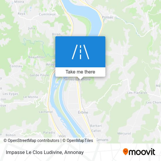 Impasse Le Clos Ludivine map