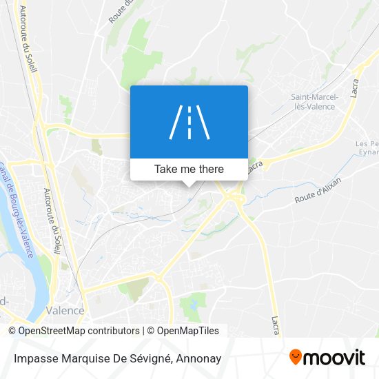 Impasse Marquise De Sévigné map