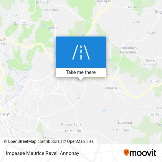 Impasse Maurice Ravel map