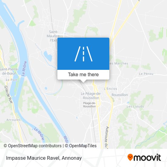 Impasse Maurice Ravel map