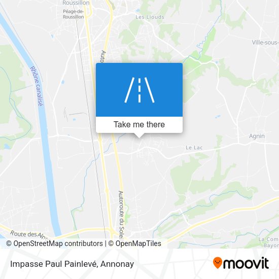 Impasse Paul Painlevé map